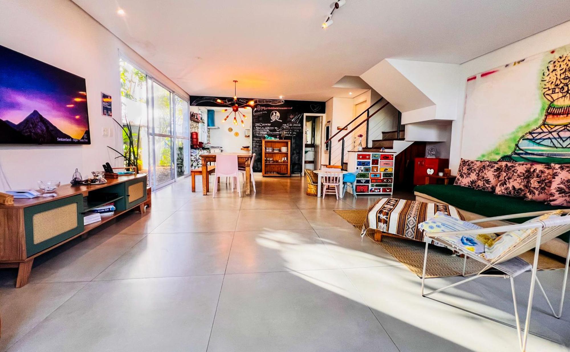 Vila C7, Casa Vibrante, Pe Na Areia De Maresias Sao Sebastiao  Exteriér fotografie